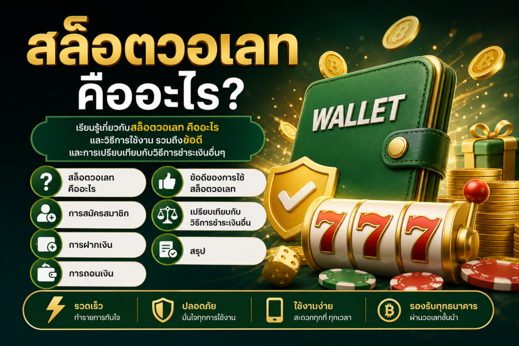 สล็อตวอเลท คืออะไร - featured image